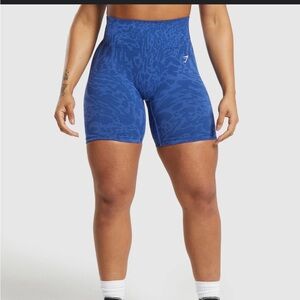 Gymshark Adapt Blue Safari Shorts - MEDIUM